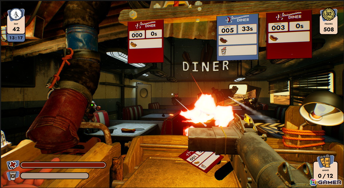 終末世界が舞台のホットドッグ屋経営シム「Doomsday Diner」の体験版がSteamにて公開！ときにはならずものを“始末”しながらお店を経営しようの画像9