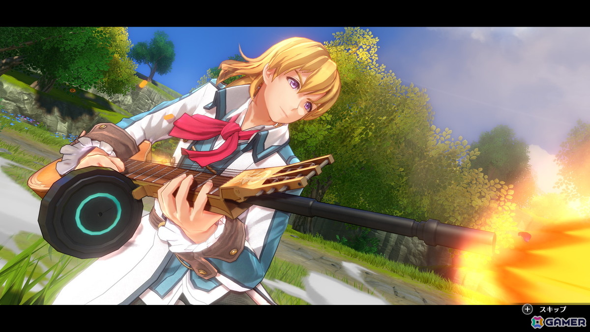 「空の軌跡 the 2nd」公式サイトオープンでメインキャラクターの新たなビジュアル＆ゲーム画面が公開！の画像