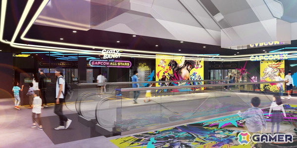 カプコンの体験型アミューズメント施設「CAPCOMIX」が大阪・あべのHoopに2026年春オープン！VRやアクティビティを楽しめるの画像2