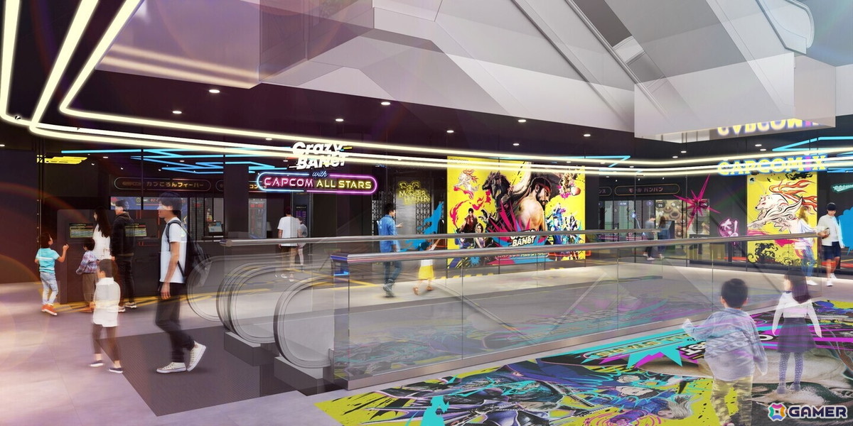 カプコンの体験型アミューズメント施設「CAPCOMIX」が大阪・あべのHoopに2026年春オープン！VRやアクティビティを楽しめるの画像