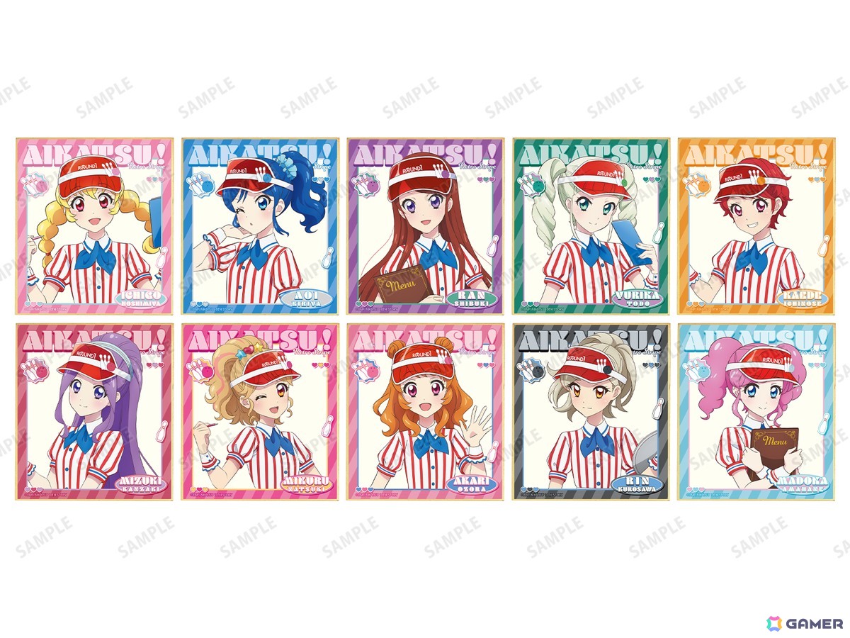 「アイカツ！ 10th STORY ～未来へのSTARWAY～×ROUND1 vol.2」が4月1日より開催決定！の画像