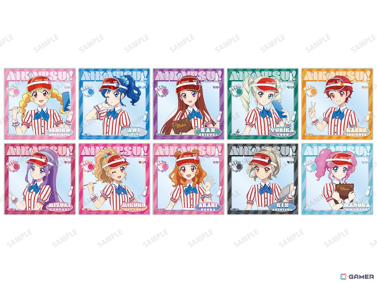 「アイカツ！ 10th STORY ～未来へのSTARWAY～×ROUND1 vol.2」が4月1日より開催決定！の画像