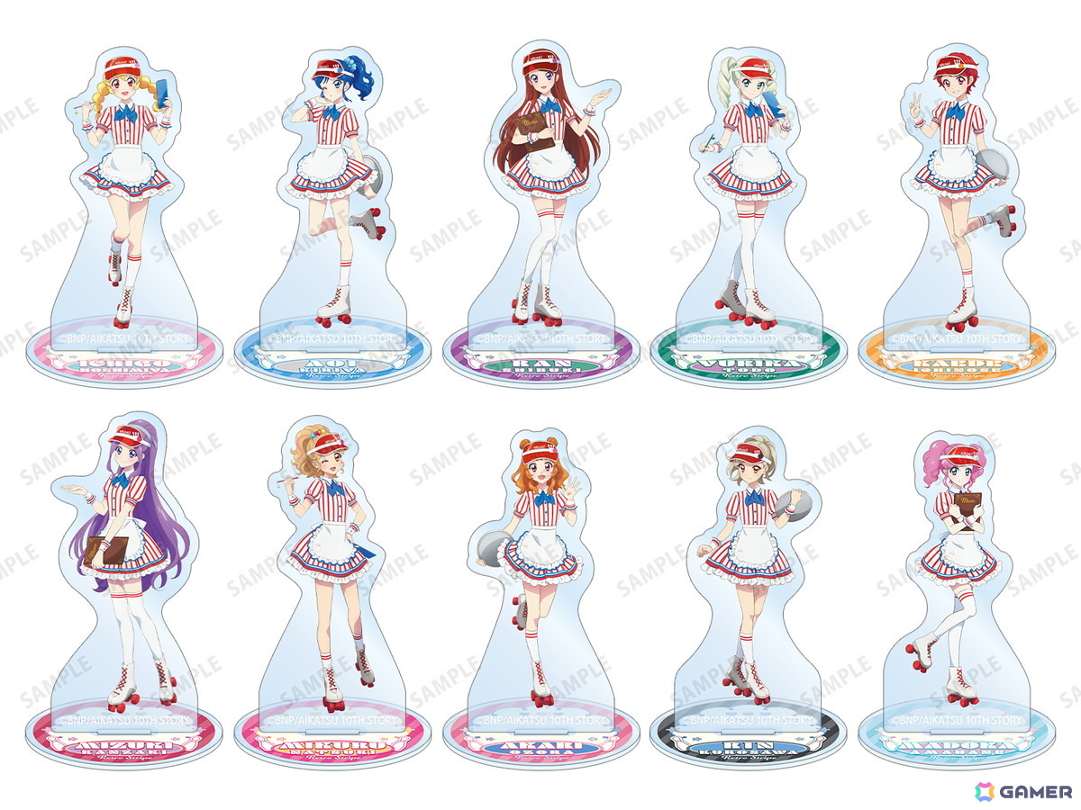 「アイカツ！ 10th STORY ～未来へのSTARWAY～×ROUND1 vol.2」が4月1日より開催決定！の画像