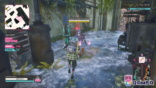 「LET IT DIE: INFERNO」開発陣インタビュー：シーズン2からはソロ探索やフレンドとの協力プレイが可能に。PvEメインに方針転換した理由を根掘り葉掘り聞いてみたの画像15