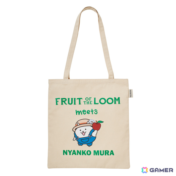 「パズルで豊作！にゃんこ村」×FRUIT OF THE LOOMのコラボアイテムが発売！にゃんこたちがフルーツや野菜を手にしたアートワークで登場の画像6