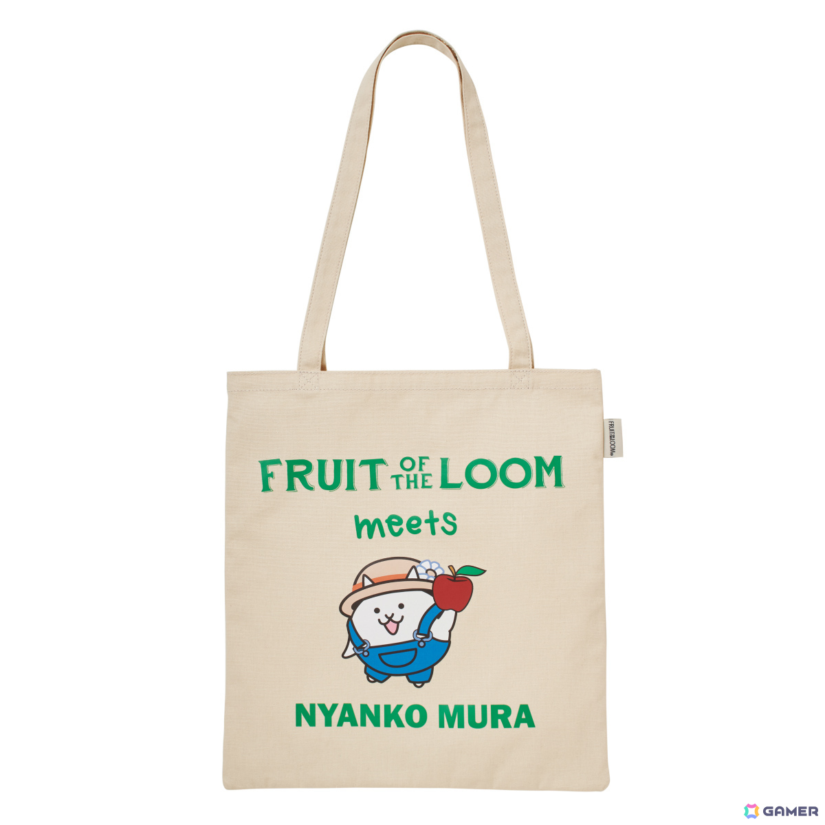 「パズルで豊作！にゃんこ村」×FRUIT OF THE LOOMのコラボアイテムが発売！にゃんこたちがフルーツや野菜を手にしたアートワークで登場の画像6