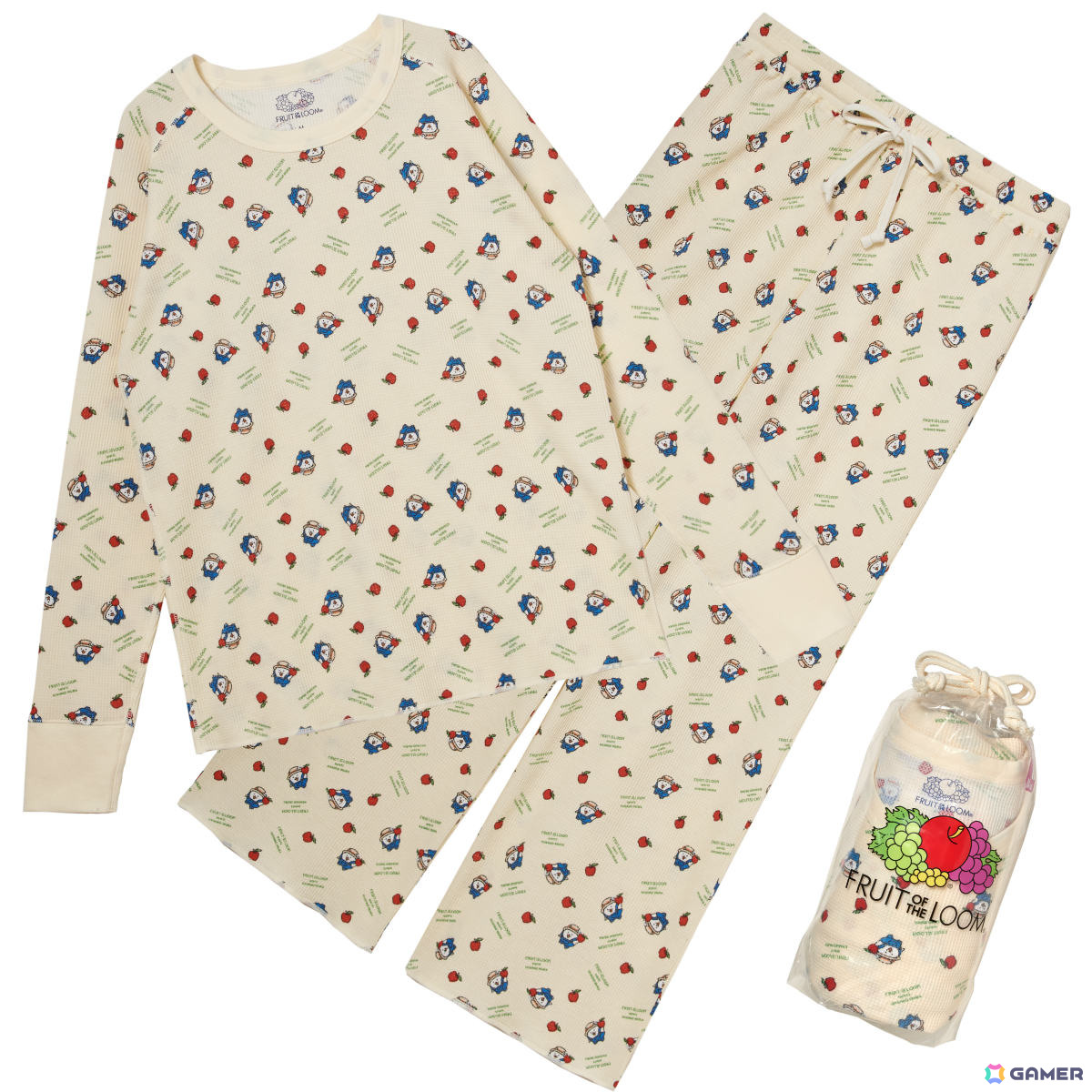 「パズルで豊作！にゃんこ村」×FRUIT OF THE LOOMのコラボアイテムが発売！にゃんこたちがフルーツや野菜を手にしたアートワークで登場の画像8