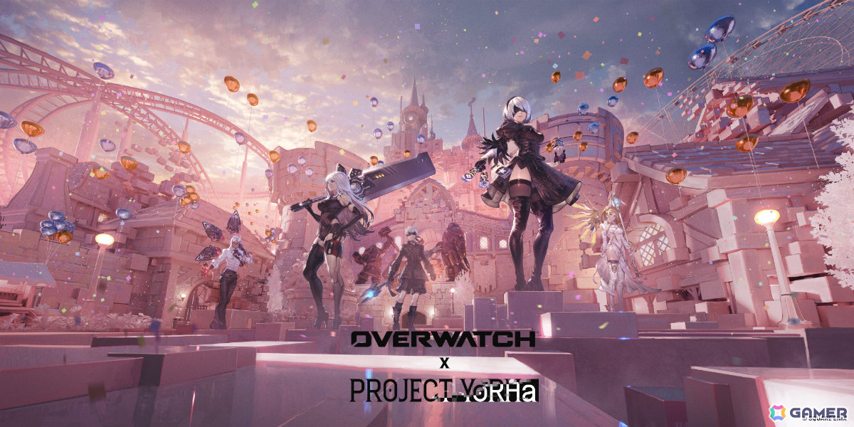 「オーバーウォッチ」で「プロジェクト・ヨルハ」コラボが開催！キリコ×2B、ウーヤン×9S、ヴェンデッタ×A2などのスキンをゲットしようの画像