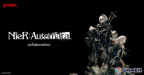 「NieR:Automata」とグラニフのコラボアイテムが3月17日に発売！2Bやポッド、ビューティフルシャドーとの特別デザインなど全13アイテムを展開の画像1