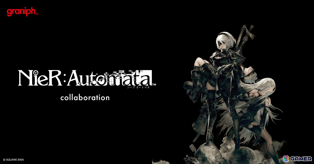 NieR:Automata」とグラニフのコラボアイテムが3月17日に発売！2Bや