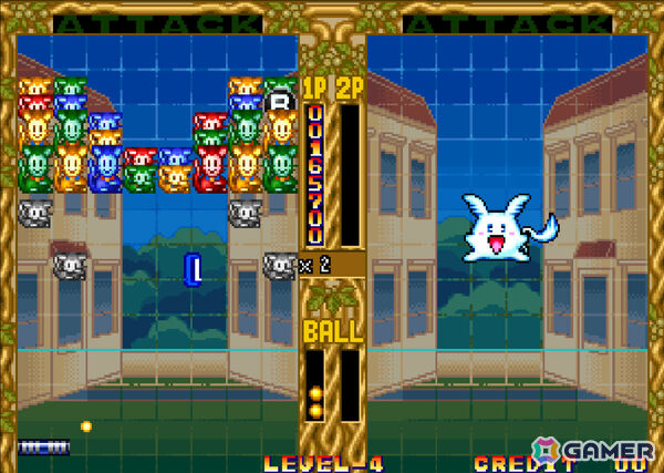 敵キャラをつなげて倒すブロックくずしゲーム「アケアカNEOGEO ガッポリン」が3月12日にPS4/Switchで配信！の画像