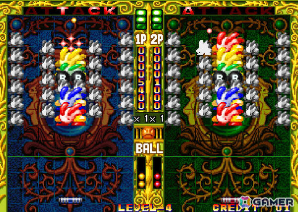 敵キャラをつなげて倒すブロックくずしゲーム「アケアカNEOGEO ガッポリン」が3月12日にPS4/Switchで配信！の画像