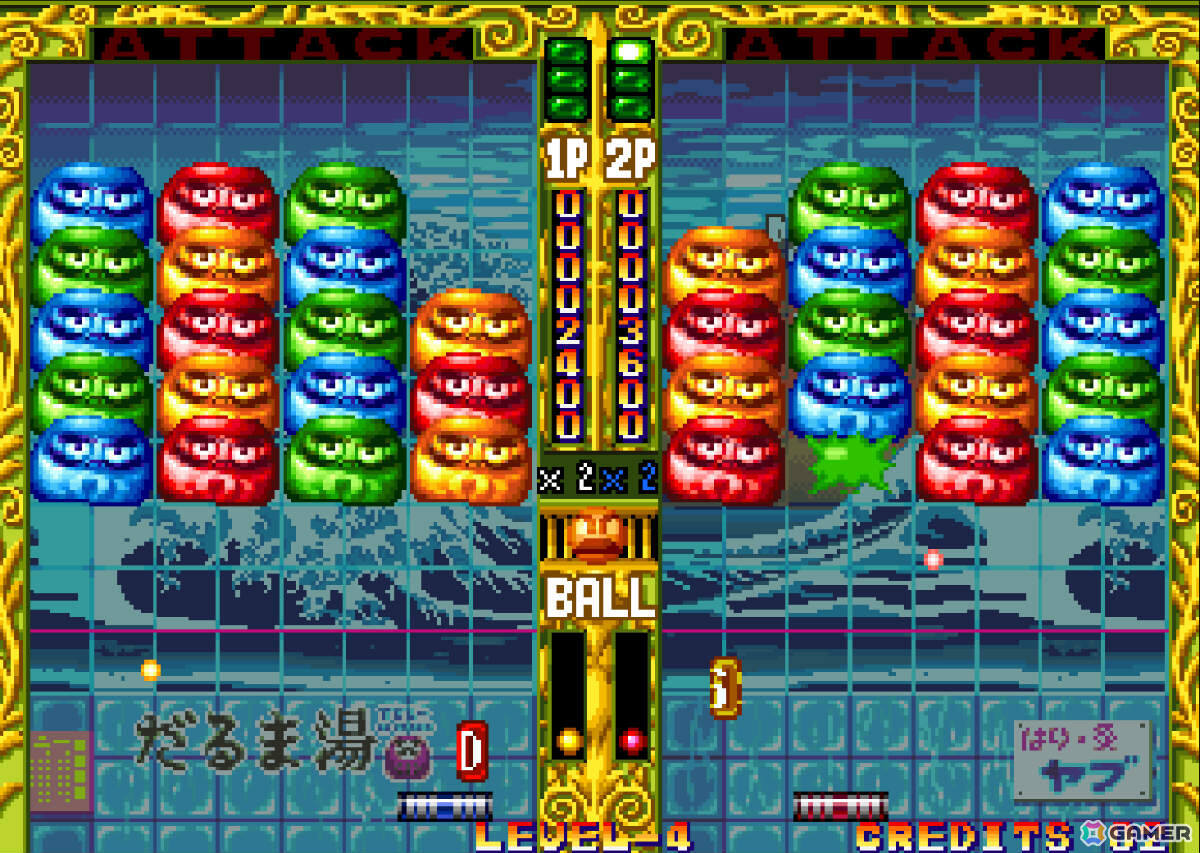 敵キャラをつなげて倒すブロックくずしゲーム「アケアカNEOGEO ガッポリン」が3月12日にPS4/Switchで配信！の画像4