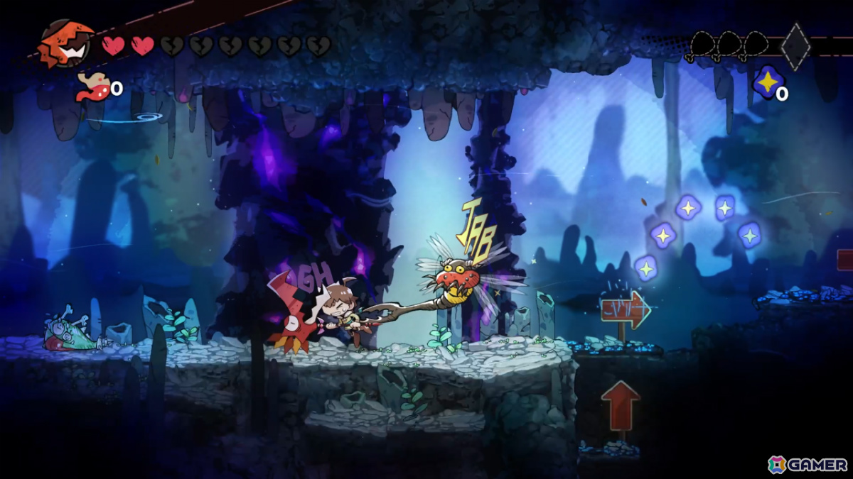 カートゥーン調グラフィックで描かれる横スクロールアクション「GOBBLE」が9月24日に発売！襲い来るモンスターたちを喰らい尽くせの画像