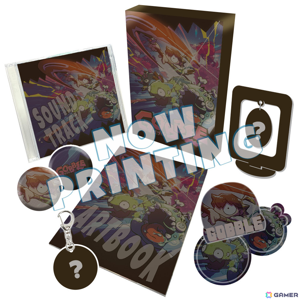 カートゥーン調グラフィックで描かれる横スクロールアクション「GOBBLE」が9月24日に発売！襲い来るモンスターたちを喰らい尽くせの画像