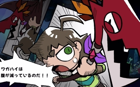 カートゥーン調グラフィックで描かれる横スクロールアクション「GOBBLE」が9月24日に発売！襲い来るモンスターたちを喰らい尽くせ