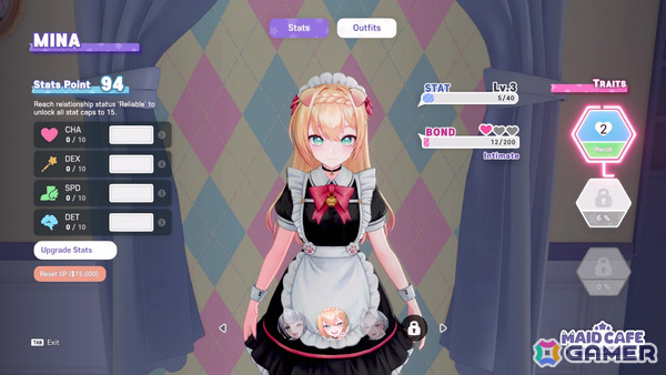 韓国インディーゲームとして初めてVTuber IPを活用したフル3Dシミュレーション「Maid Cafe Simulator」が2026年下半期にリリース！の画像2