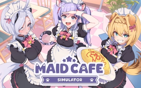 韓国インディーゲームとして初めてVTuber IPを活用したフル3Dシミュレーション「Maid Cafe Simulator」が2026年下半期にリリース！