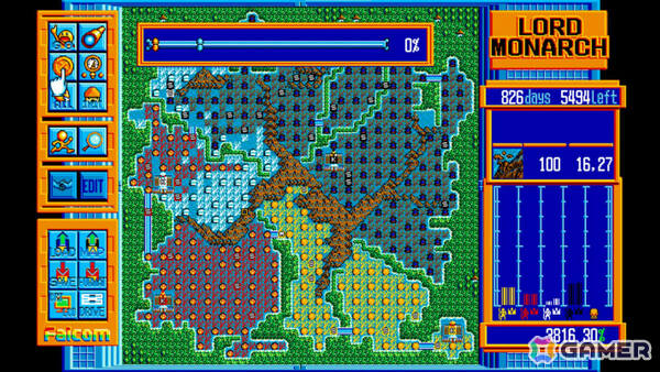 日本ファルコムのリアルタイム国取りシミュレーション「EGGコンソール アドバンスド ロードモナーク PC-9801」がSwitchで配信！の画像