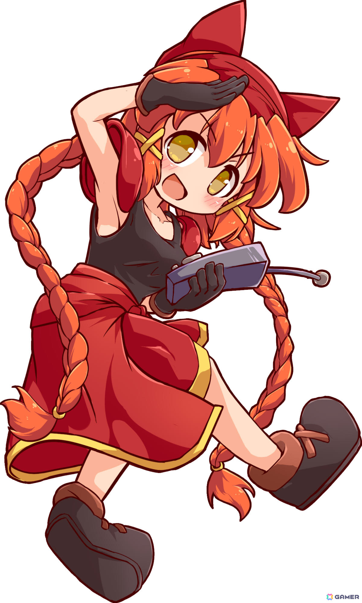 サポート担当「ピック」ちゃん