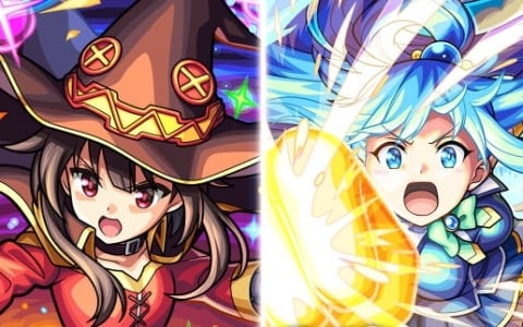 「モンスト」×アニメ「この素晴らしい世界に祝福を！」の初コラボが3月15日より開催！カズマ、アクア、めぐみん、ダクネス、ウィズがガチャに登場