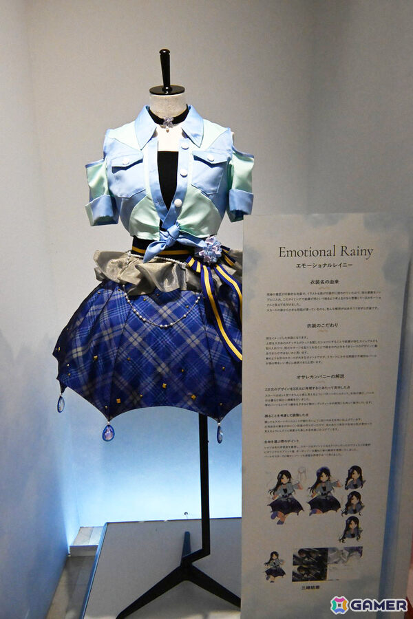 「シャニマス衣装展」東京会場をフォトレポート！「我儘なまま」のソロ衣装を含む多数の衣装を細部まで楽しめるの画像