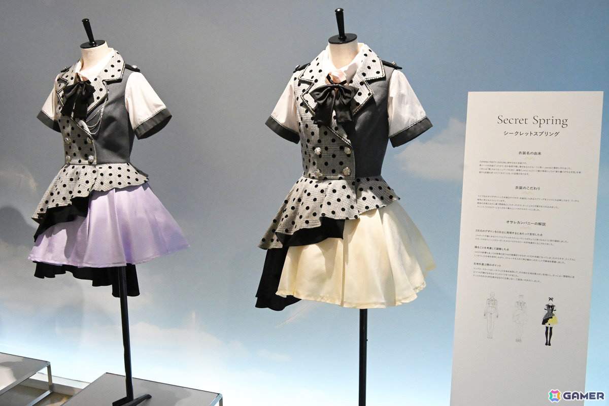 「シャニマス衣装展」東京会場をフォトレポート！「我儘なまま」のソロ衣装を含む多数の衣装を細部まで楽しめるの画像