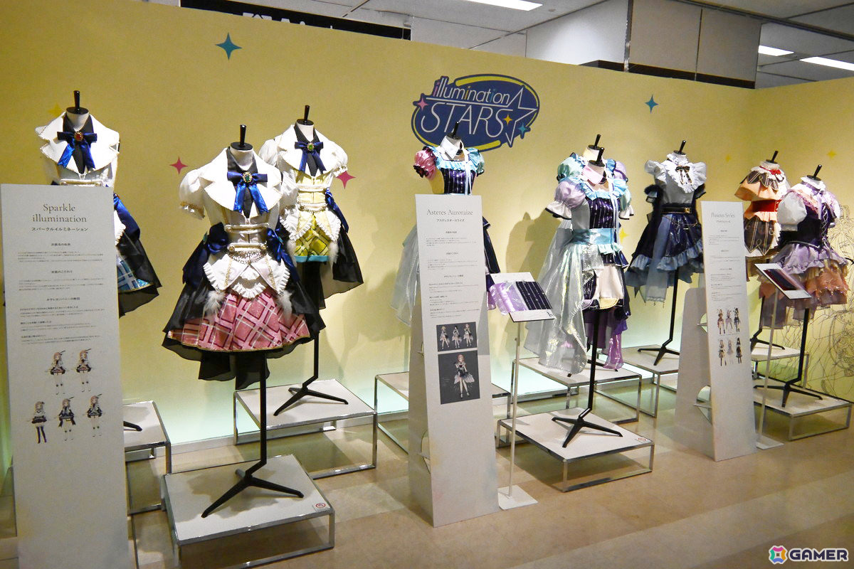 「シャニマス衣装展」東京会場をフォトレポート！「我儘なまま」のソロ衣装を含む多数の衣装を細部まで楽しめるの画像