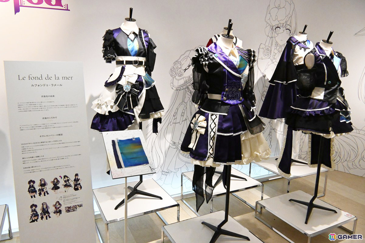 「シャニマス衣装展」東京会場をフォトレポート！「我儘なまま」のソロ衣装を含む多数の衣装を細部まで楽しめるの画像