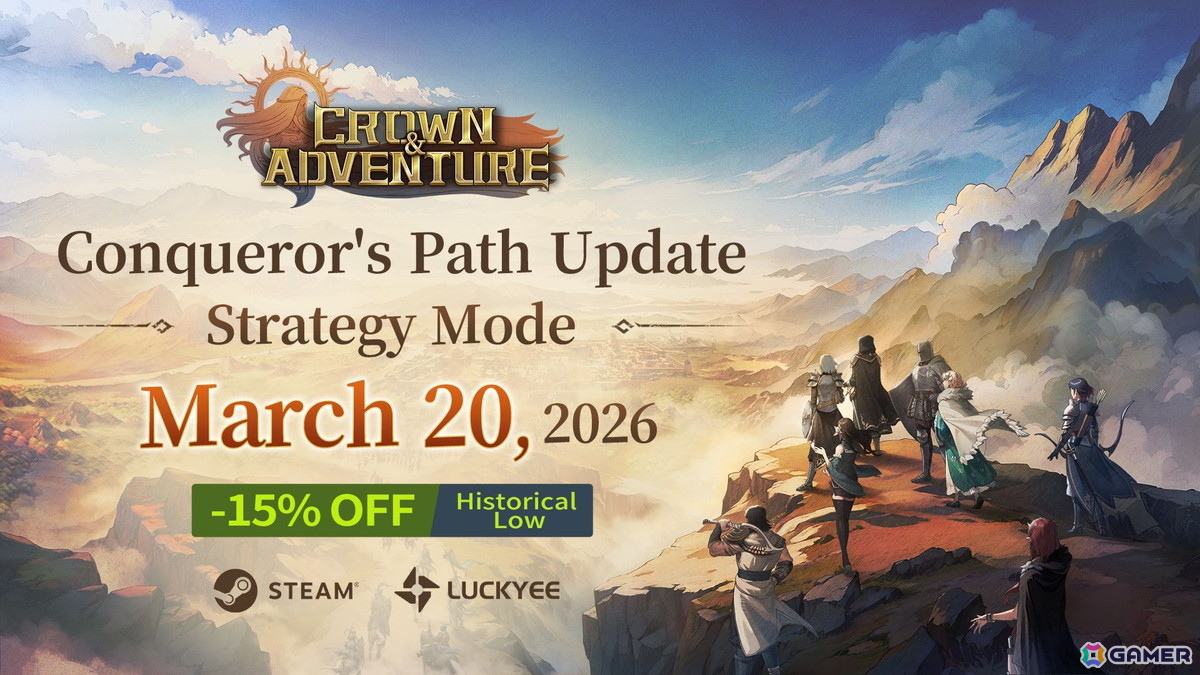 東洋ファンタジー戦略ゲーム「Crown and Adventure」にて新モード「Conqueror's Path」が3月20日に実装！の画像