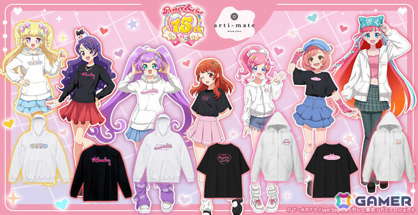 「プリティーシリーズプロジェクト」Y2Kファッションをコンセプトにした新規描き下ろしイラストのアパレル＆雑貨が登場！の画像1