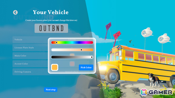 ゆるっとサバイバル「アウトバウンド」パッケージ版の発売日が6月25日に決定！選べる車種を1種追加するDLC「スクールバスアドベンチャー」が付属の画像