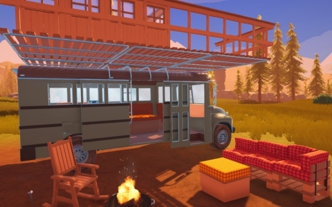 ゆるっとサバイバル「アウトバウンド」パッケージ版の発売日が6月25日に決定！選べる車種を1種追加するDLC「スクールバスアドベンチャー」が付属