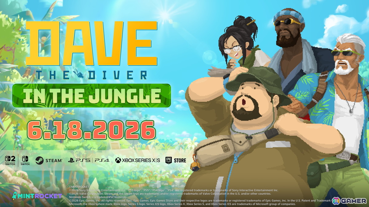 「デイヴ・ザ・ダイバー」のDLC「In the Jungle」が6月18日に配信決定！PS5/Switch 2向けのパッケージ版情報もの画像