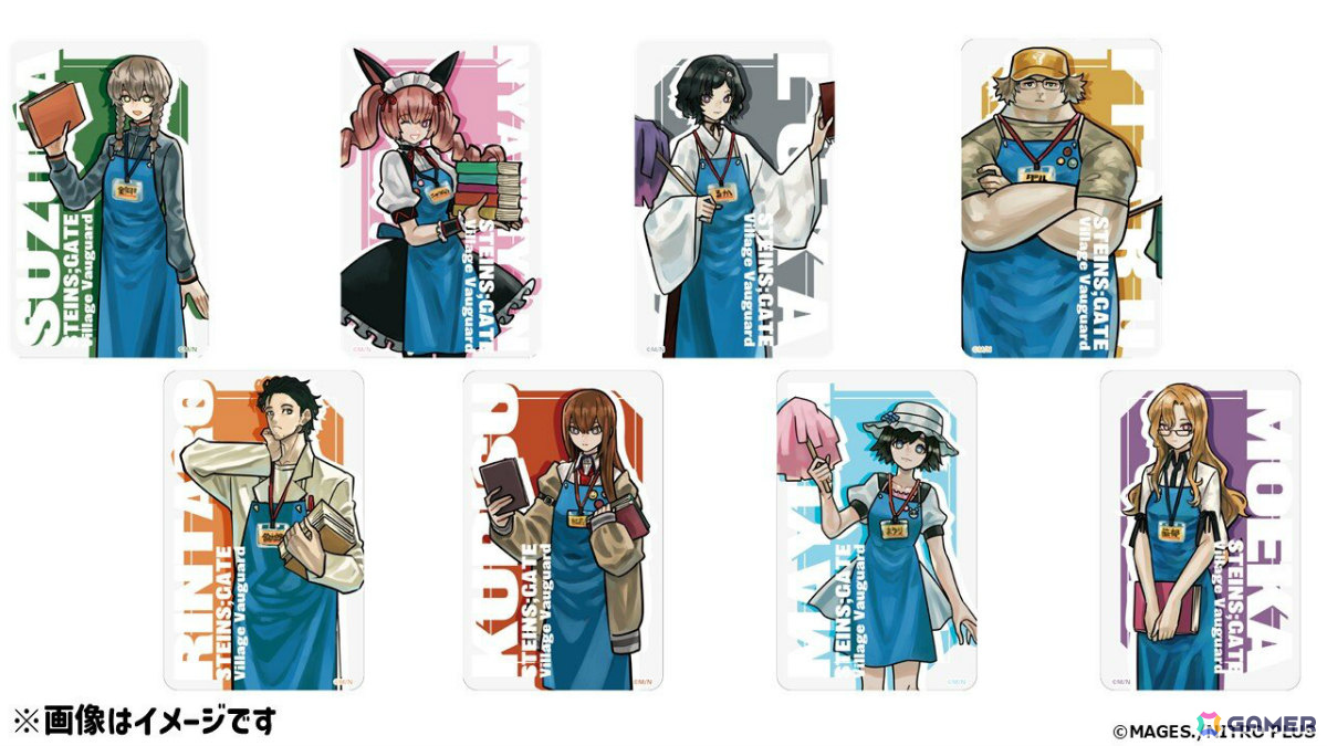 「シュタインズ・ゲート」オカリンたちがヴィレッジヴァンガードの店員に！コラボグッズの受注受付が開始の画像