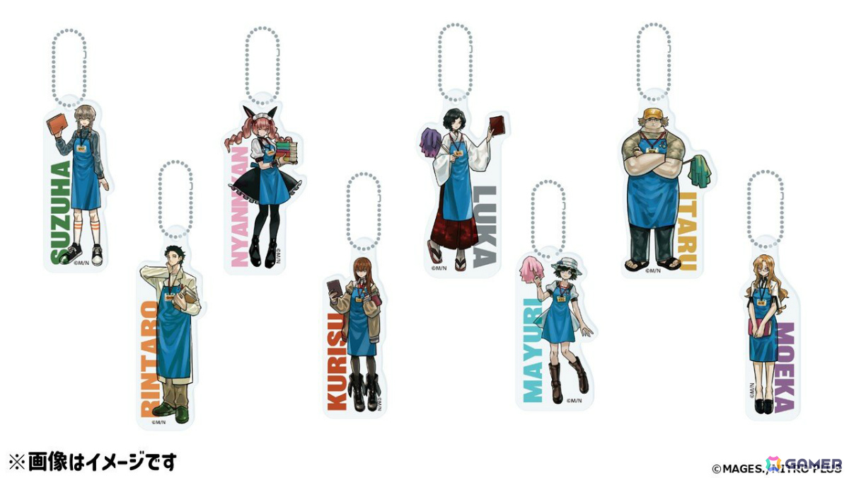 「シュタインズ・ゲート」オカリンたちがヴィレッジヴァンガードの店員に！コラボグッズの受注受付が開始の画像