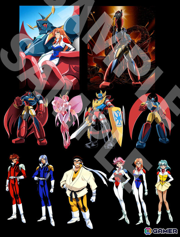 「70年代風ロボットアニメ ゲッP-X」店舗特典が公開！オリジナルスタッフによる描きおろしイラストを使った特典も登場の画像14