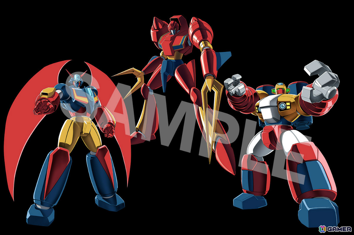 「70年代風ロボットアニメ ゲッP-X」店舗特典が公開！オリジナルスタッフによる描きおろしイラストを使った特典も登場の画像