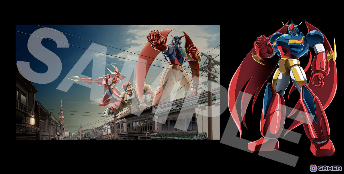 「70年代風ロボットアニメ ゲッP-X」店舗特典が公開！オリジナルスタッフによる描きおろしイラストを使った特典も登場の画像
