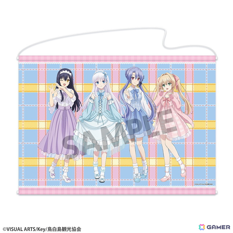 TVアニメ「Summer Pockets」ゆめかわテーマのポップアップイベントが4月11日より開催！描き下ろしイラストグッズを先行販売の画像