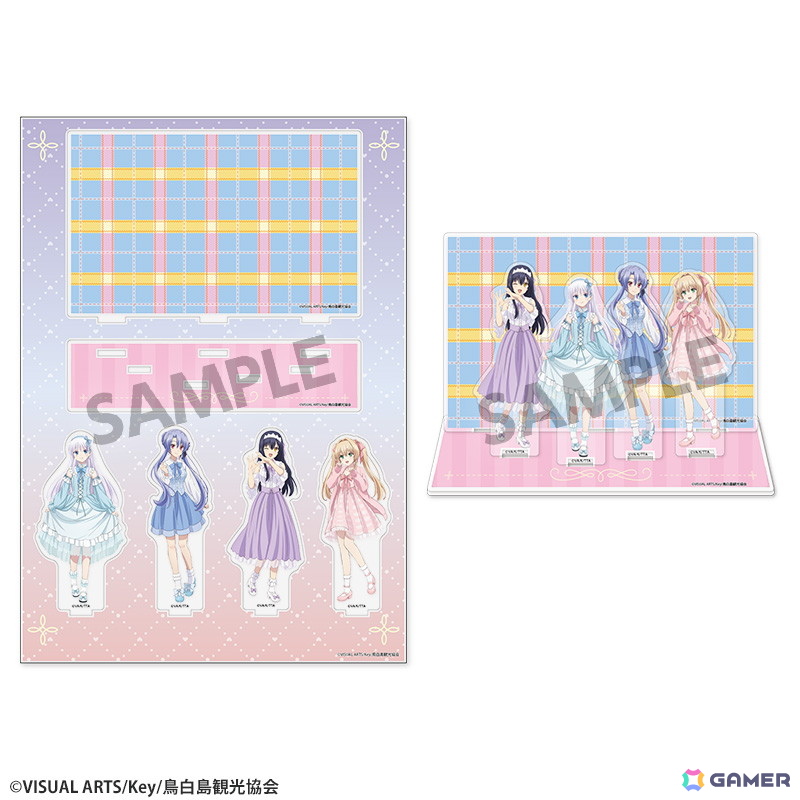 TVアニメ「Summer Pockets」ゆめかわテーマのポップアップイベントが4月11日より開催！描き下ろしイラストグッズを先行販売の画像