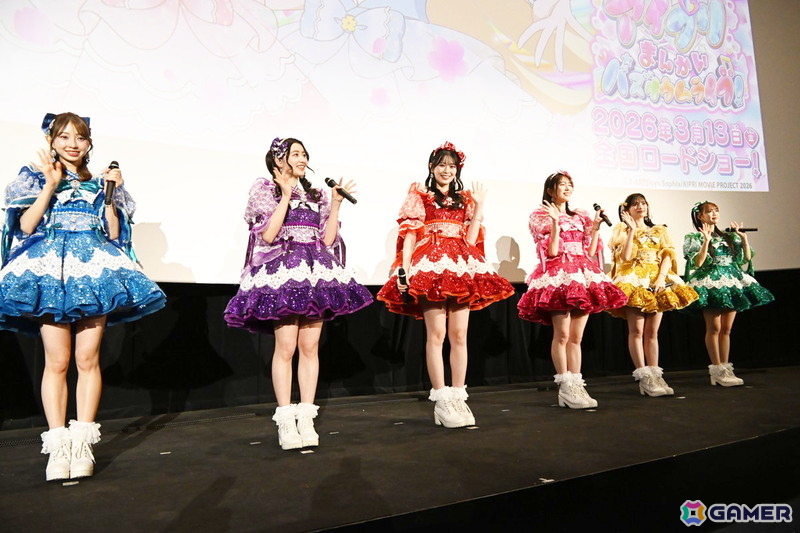 ひまりとみつきのアドリブによる掛け合いも…？「映画ひみつのアイプリ まんかいバズリウムライブ！」公開初日舞台挨拶をレポートの画像