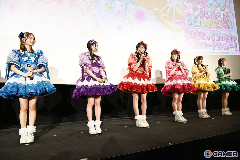 ひまりとみつきのアドリブによる掛け合いも…？「映画ひみつのアイプリ まんかいバズリウムライブ！」公開初日舞台挨拶をレポートの画像