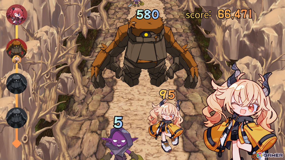 VEEの所属タレントたちが駆け抜けるカジュアルRun＆Gunゲーム「Gun Girl Go」Steamページがオープン！の画像