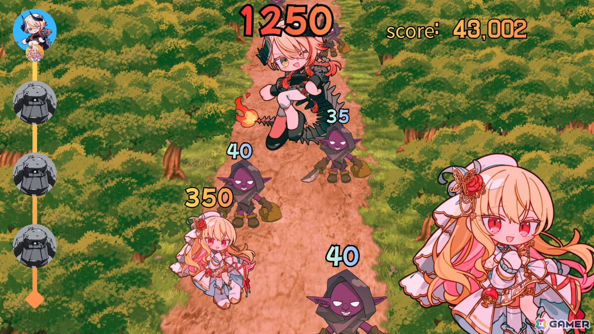 VEEの所属タレントたちが駆け抜けるカジュアルRun＆Gunゲーム「Gun Girl Go」Steamページがオープン！の画像