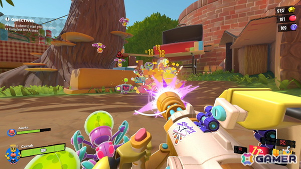 小さなオモチャとなって戦うローグライトFPS「シェルフ・ヒーローズ」が発表！パーツを付け替えるビルド構築や最大3人協力プレイに対応の画像