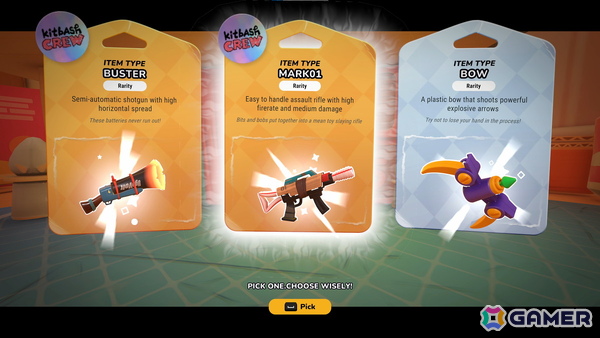 小さなオモチャとなって戦うローグライトFPS「シェルフ・ヒーローズ」が発表！パーツを付け替えるビルド構築や最大3人協力プレイに対応の画像