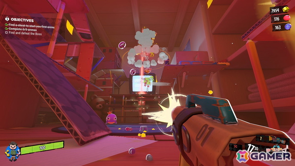 小さなオモチャとなって戦うローグライトFPS「シェルフ・ヒーローズ」が発表！パーツを付け替えるビルド構築や最大3人協力プレイに対応の画像