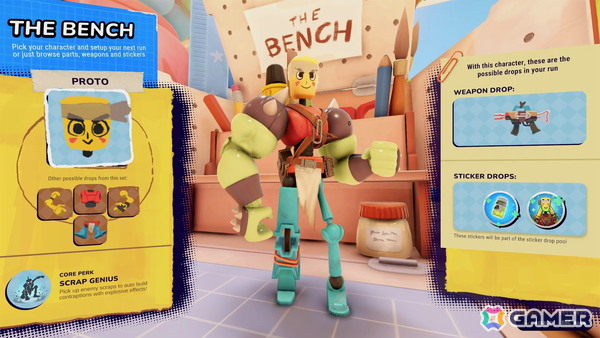 小さなオモチャとなって戦うローグライトFPS「シェルフ・ヒーローズ」が発表！パーツを付け替えるビルド構築や最大3人協力プレイに対応の画像