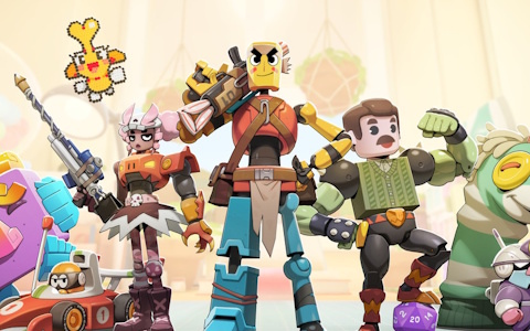 小さなオモチャとなって戦うローグライトFPS「シェルフ・ヒーローズ」が発表!パーツを付け替えるビルド構築や最大3人協力プレイに対応